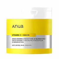 anua - تونر پد آنوا Anua حاوی ویتامین C و نیاسینامید | روشن‌کننده و شفاف‌کننده پوست  Anua Vitamin C + Niacin Tone Up Blemish Pad