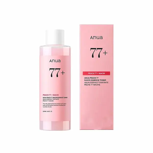 anua - تونر مرطوب کننده و روشن کننده اسنس هلو نیاسینامید انوا Anua Peach 77% Niacin Essence Toner