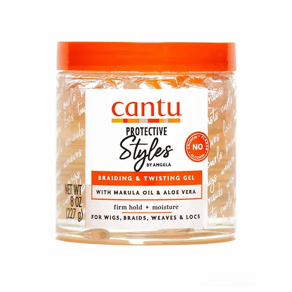 Cantu - ژل مو روغن مارولا و آلوئه ورا کنتو (کانتو) Cantu Strong Hydrating And Styling Hair Gel Suitable For Hair Texture And Styling 227 Grams