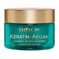 bioxcin - ماسک نرم کننده و ترمیم کننده مو کراتین و آرگان بیوکسین Bioxcin Keratin & Argan Repairing Hair Mask