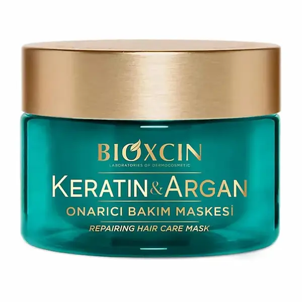 bioxcin - ماسک نرم کننده و ترمیم کننده مو کراتین و آرگان بیوکسین Bioxcin Keratin & Argan Repairing Hair Mask