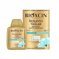 bioxcin - شامپو بدون سولفات بیوکسین حاوی 9 روغن مغذی برای مو های خشک و آسیب دیده Bioxcin Anti-hair Loss Shampoo Contains 9 Nourishing Oils Suitable For Dry And Damaged Hair 300 Ml