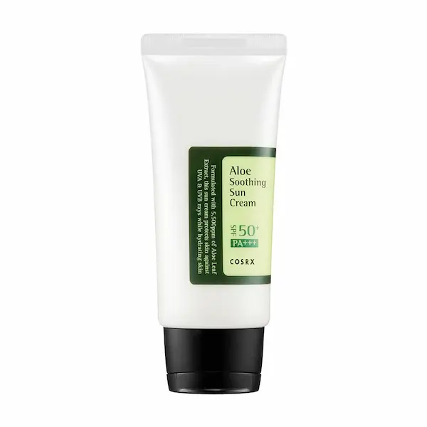 COSRX - ضد آفتاب SPF50 آلوئه ورا کوزارکس cosrx Aloe Soothing Sun Cream SPF50+