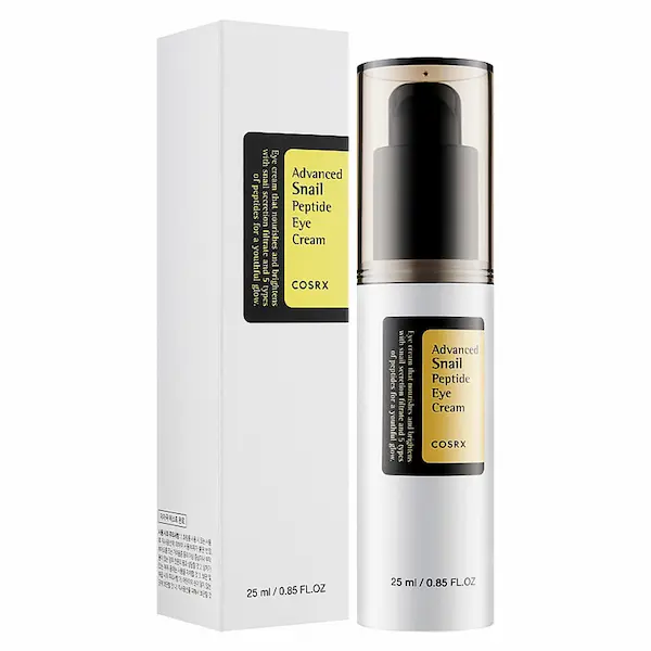 COSRX - کرم دور چشم عصاره حلزون کوزارکس cosrx Advanced Snail Peptide Eye Cream