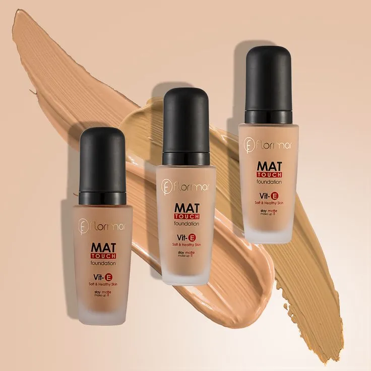 فلورمار - کرم پودر فلورمار مات شیشه ای MAT Touch رنگ M_301_soft beige
