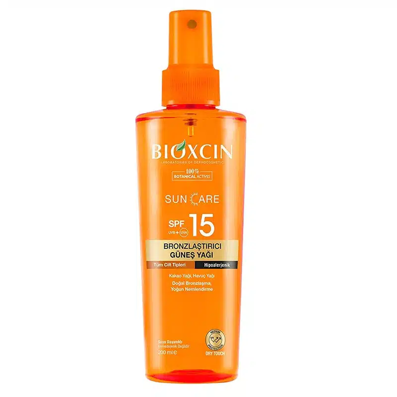 بیوکسن - برنز بیوکسین برای برنزه کردن با +SPF 15