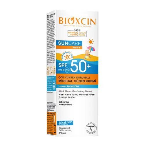 بیوکسن - کرم ضد آفتاب کودک بیوکسین 1 سال به بالا +SPF 50